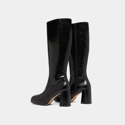Bottes Vendome Cuir Noir