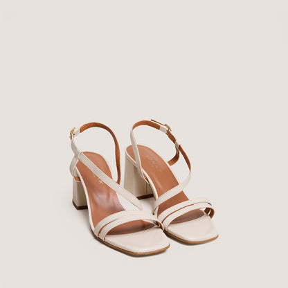 Sandales Vimy Cuir Vieilli Ecru