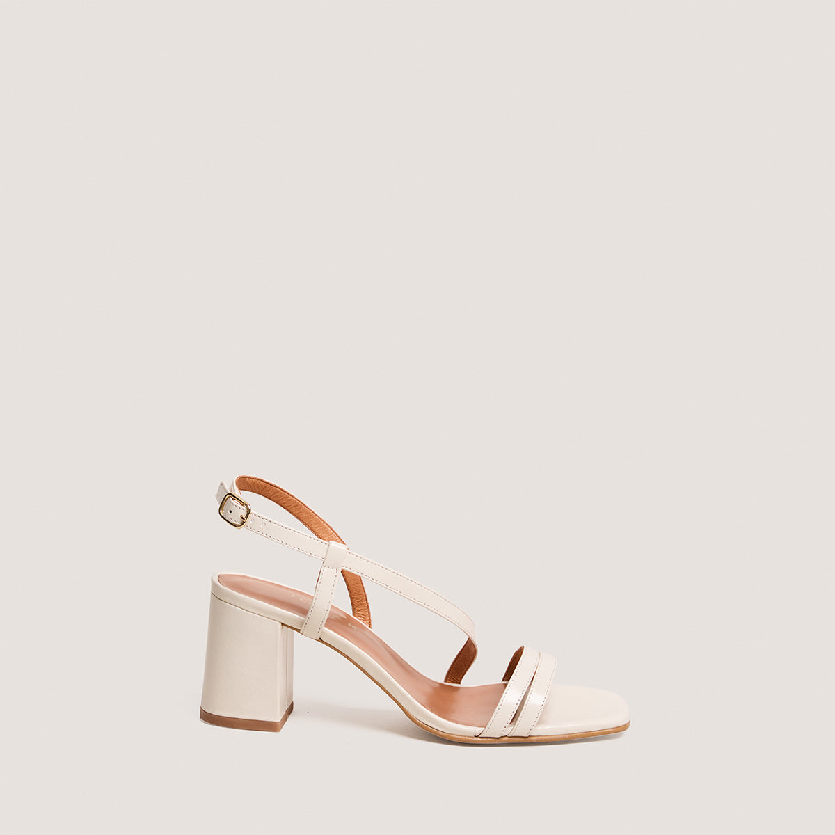Sandales Vimy Cuir Vieilli Ecru