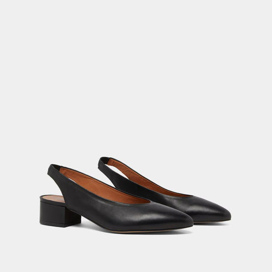 Ballerines Vince Cuir Noir