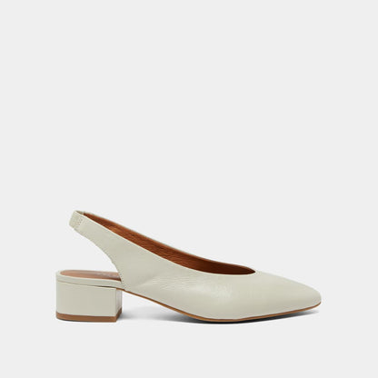 Ballerines Vince Cuir Vieilli Ecru