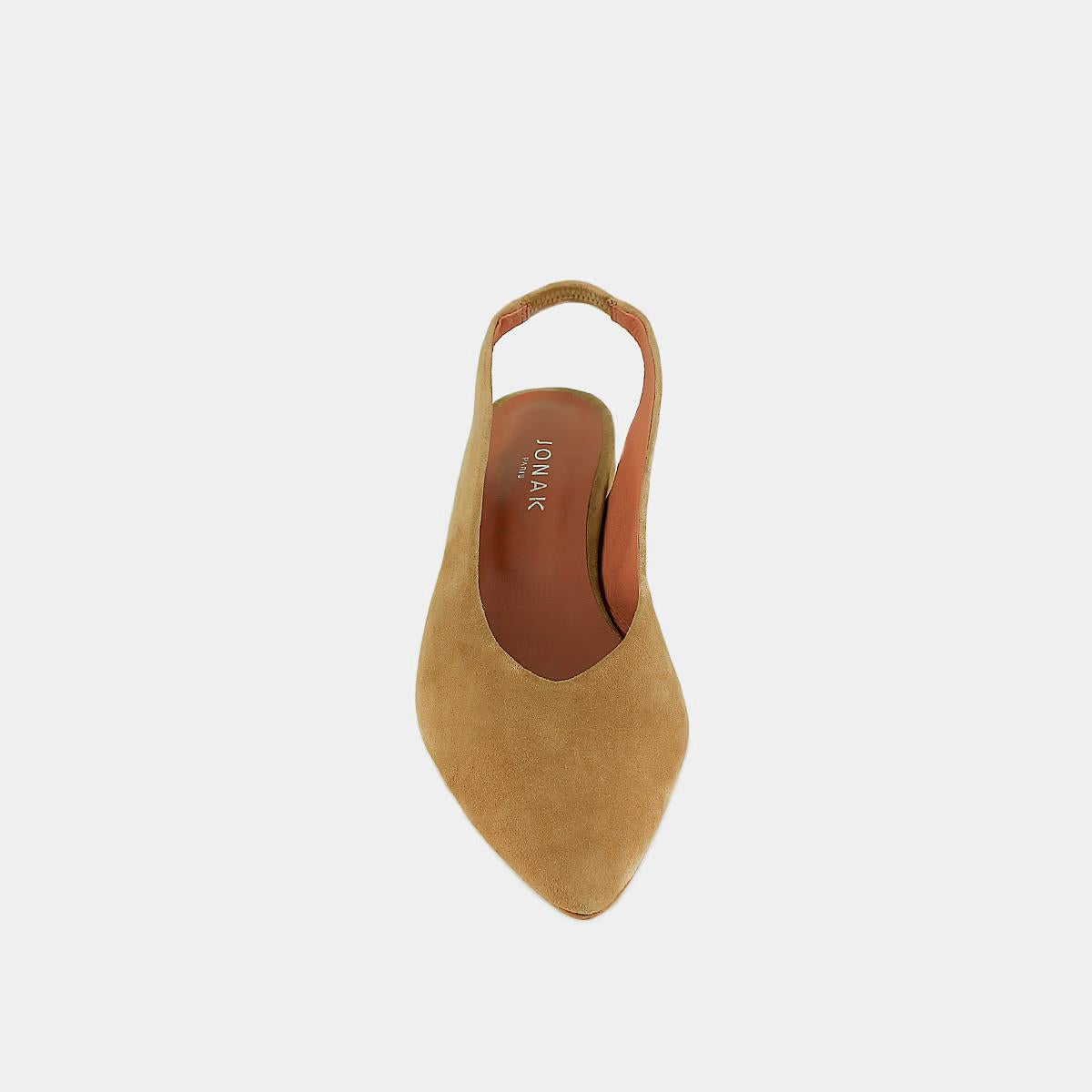 Ballerines Vince Velours Camel