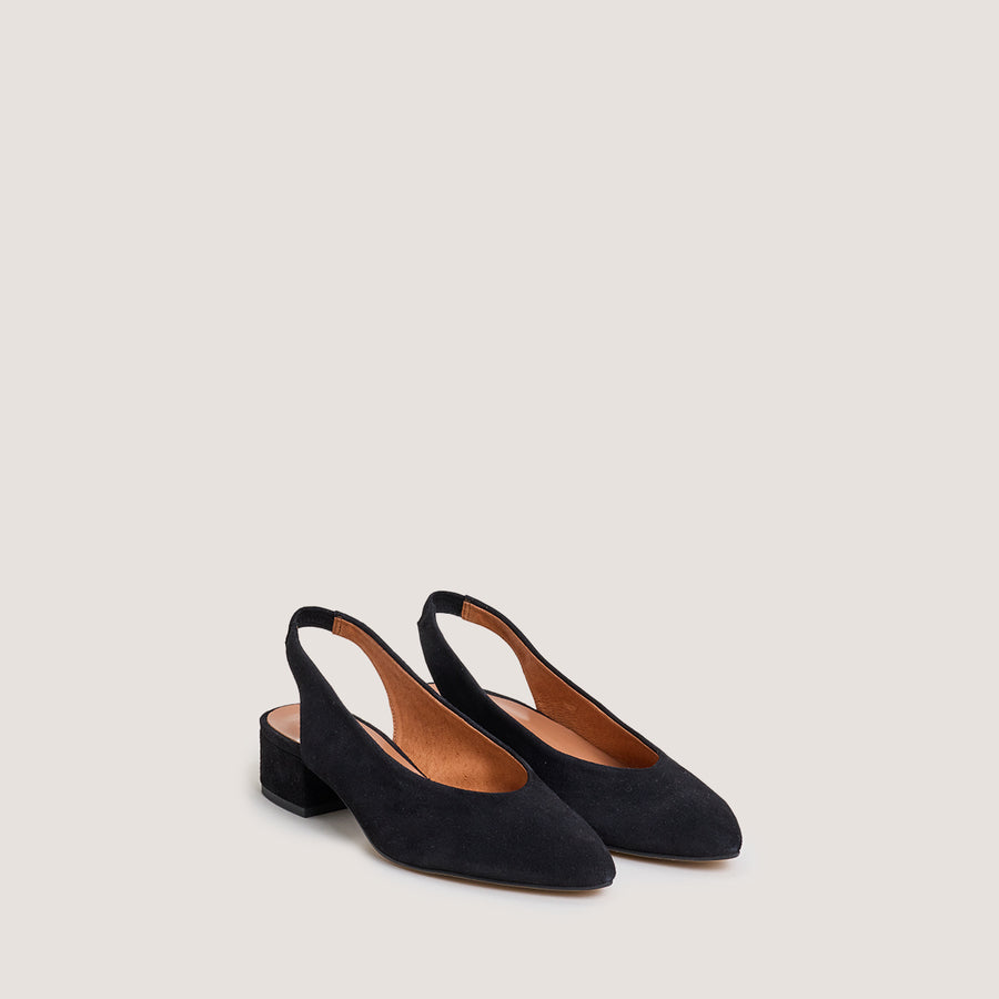 Ballerines Vince Velours Noir