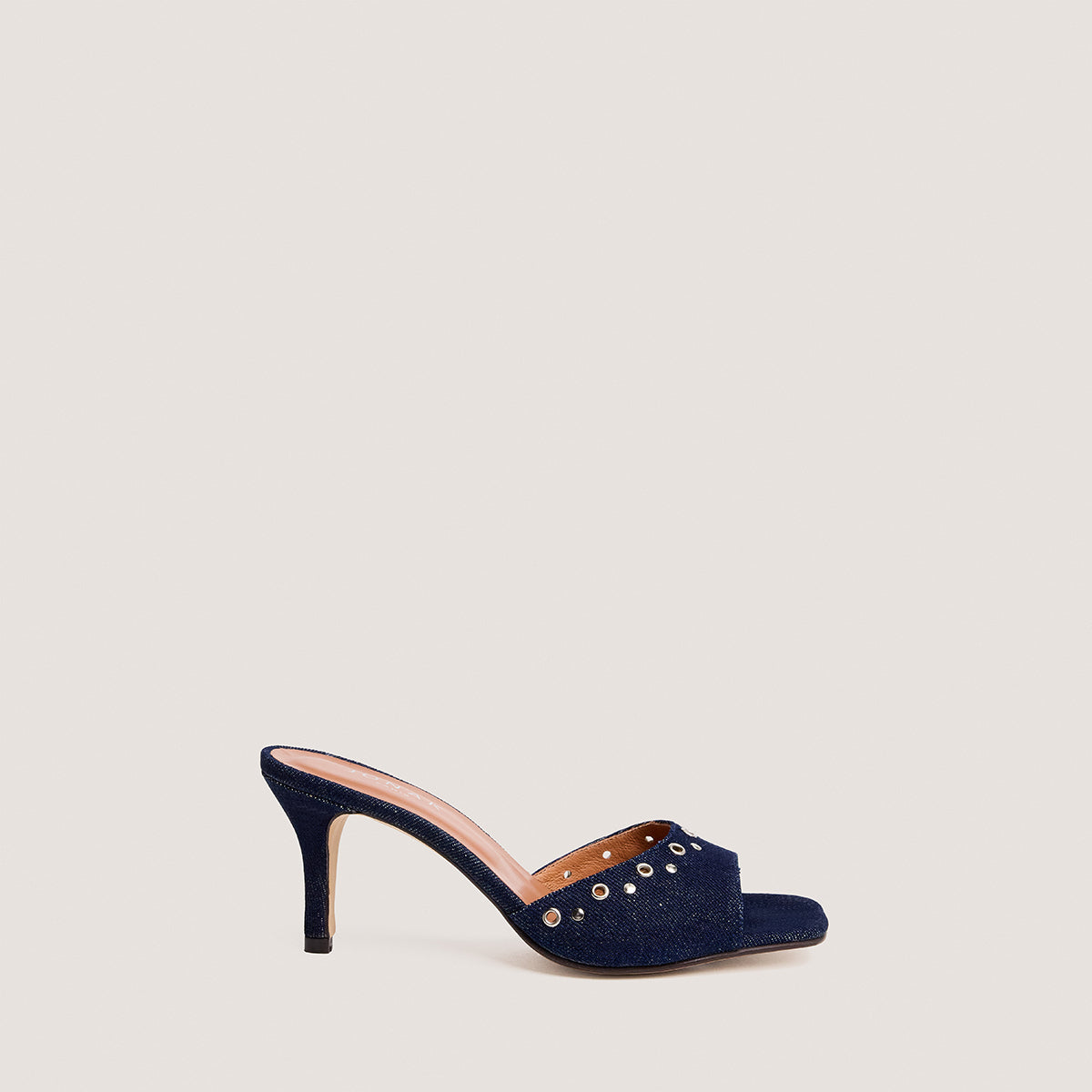 Mules Vive Jeans Bleu-Fonce