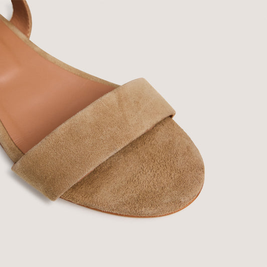 Sandales Wagram Velours Beige
