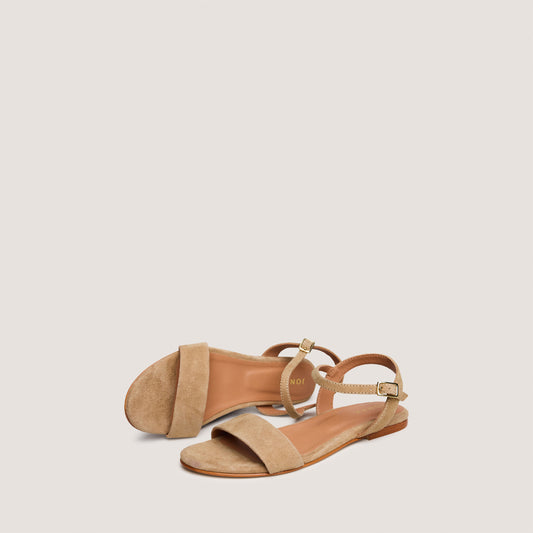 Sandales Wagram Velours Beige
