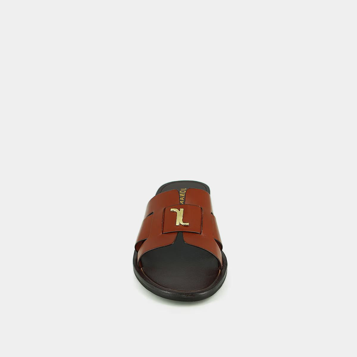 Plagettes Weil Cuir Cognac