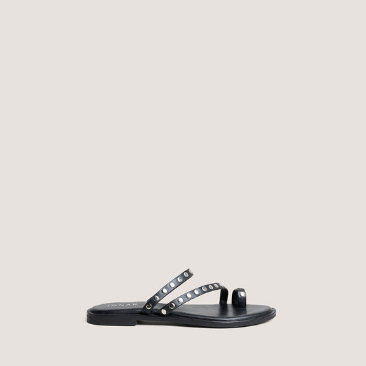 Plagettes Wicket Cuir Noir