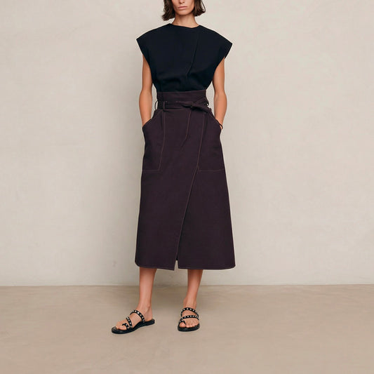 Plagettes Wicket Cuir Noir
