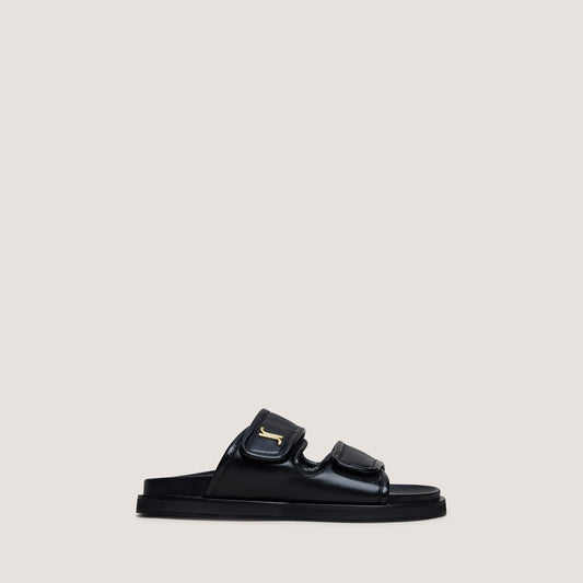 Mules Win Cuir Noir