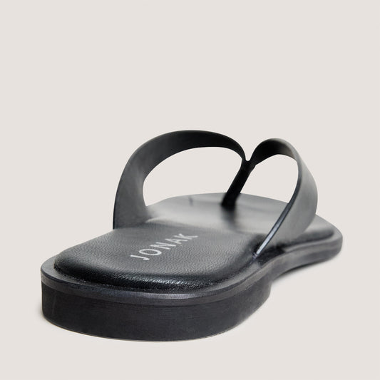Plagettes Witty Cuir Noir