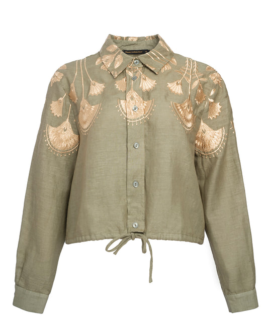 Shirt 2075044 Sage-Gold