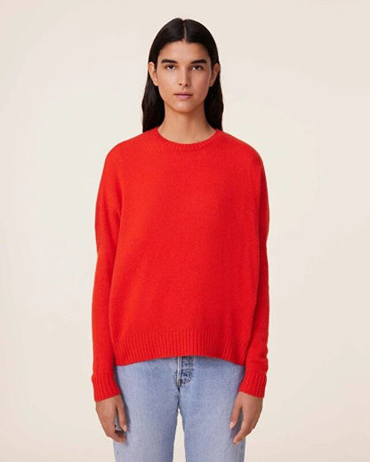 Pullover Amelie Orange-Rosso