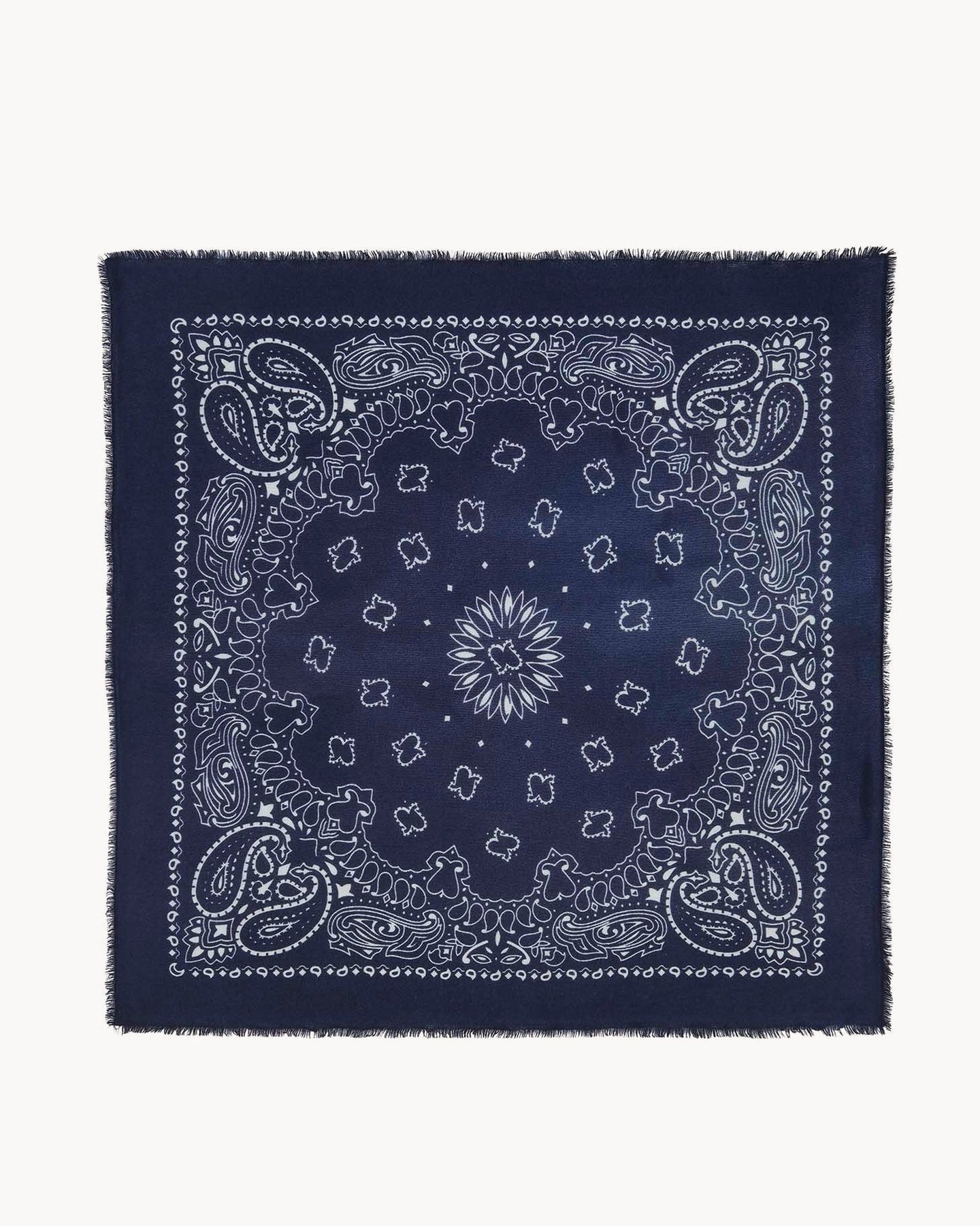 Scarf Hachiko Marine-Fonce