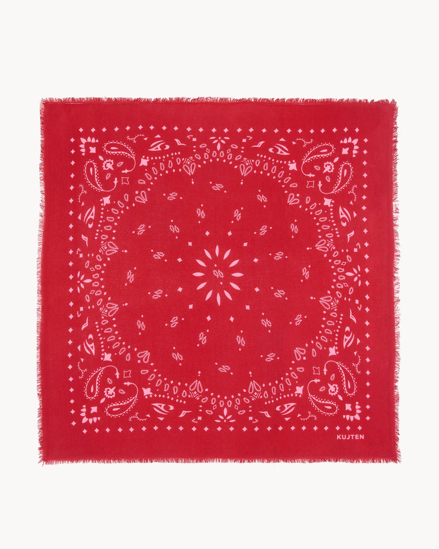 Scarf Hachiko Rouge-Rose