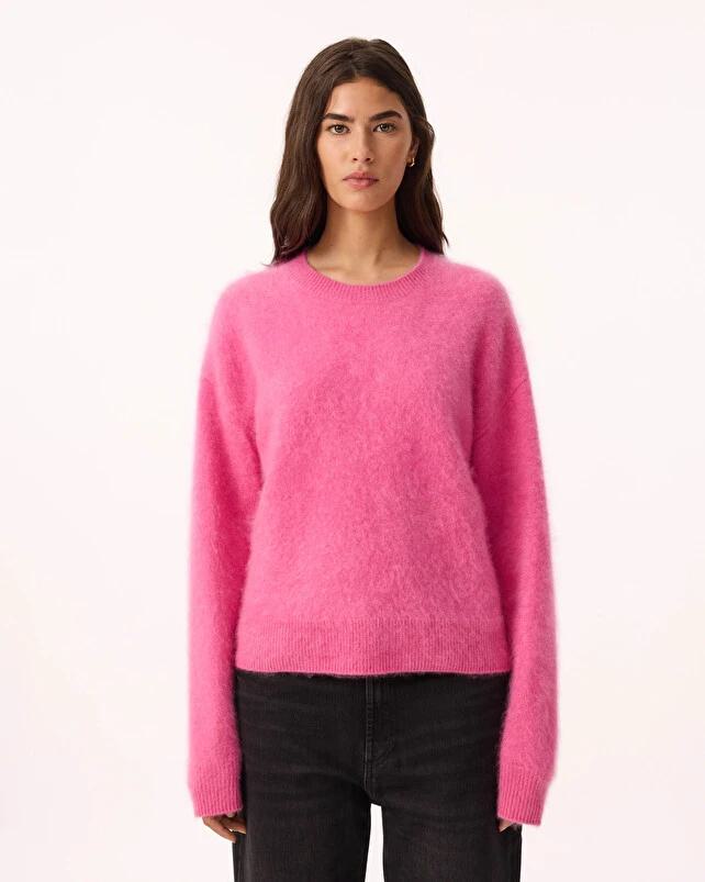 Pullover F4319 Loty Fuchsia-Fluffy