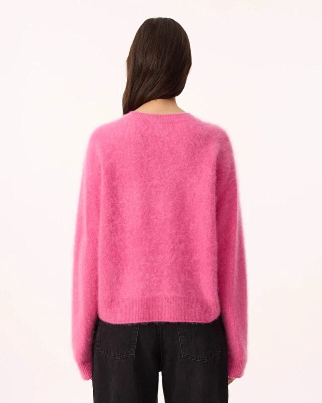 Pullover F4319 Loty Fuchsia-Fluffy