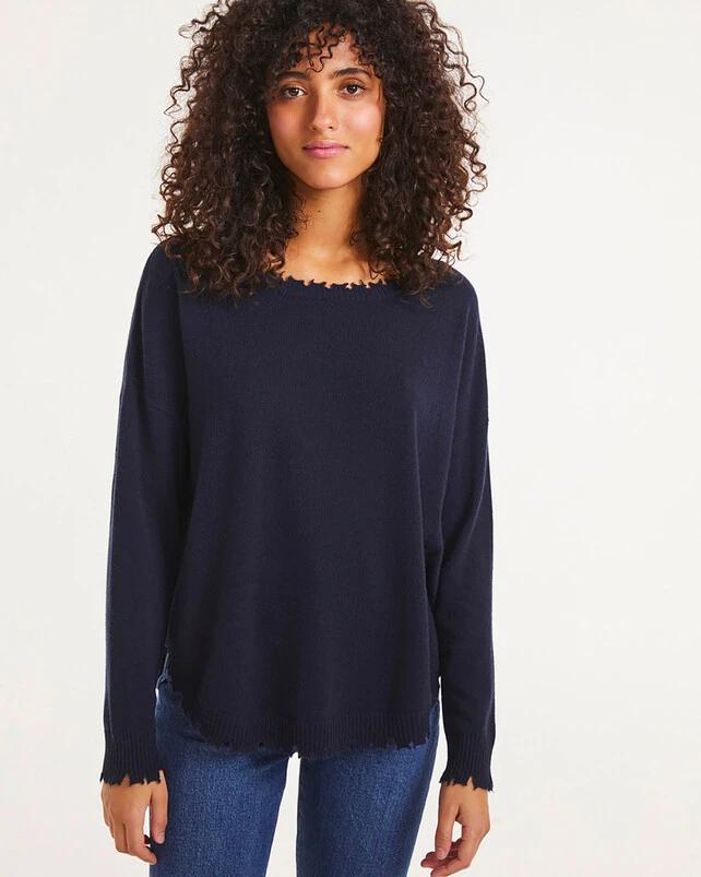Pullover Mela Marine-Fonce