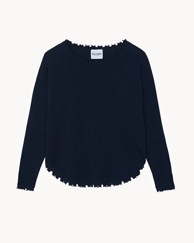 Pullover Mela Marine-Fonce