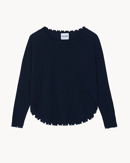 Pullover Mela Marine-Fonce