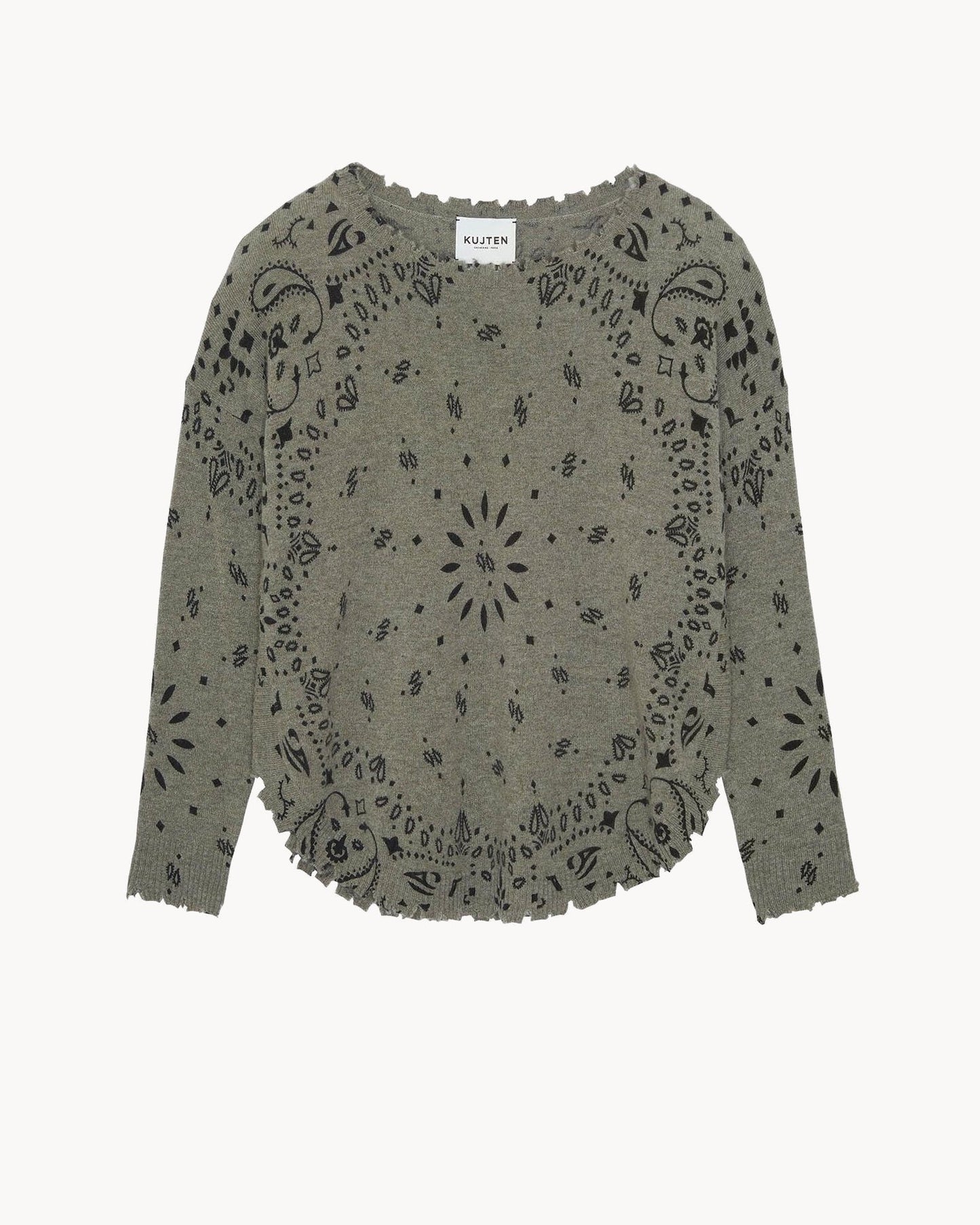 Pullover Mela Bandana Kaki-Chine