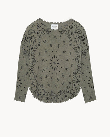 Pullover Mela Bandana Kaki-Chine