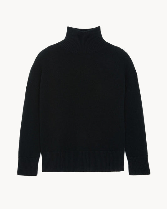 Turtleneck Knitted Ulla Noir