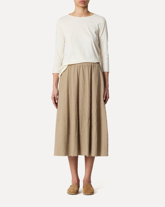 Women's Skirt 100 Percent Cotton Poplin Lightweight - Mint Leaf Sonora