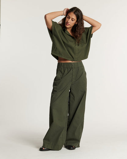 Blouse Deva Popeline Khaki