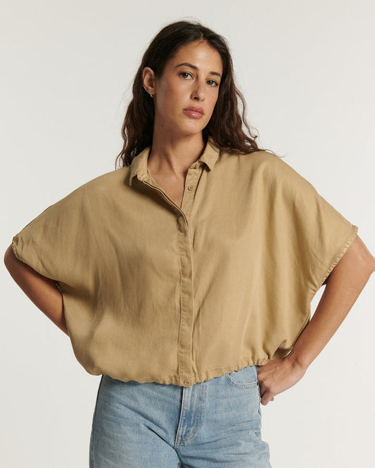 Blouse Deva Tencel Praline
