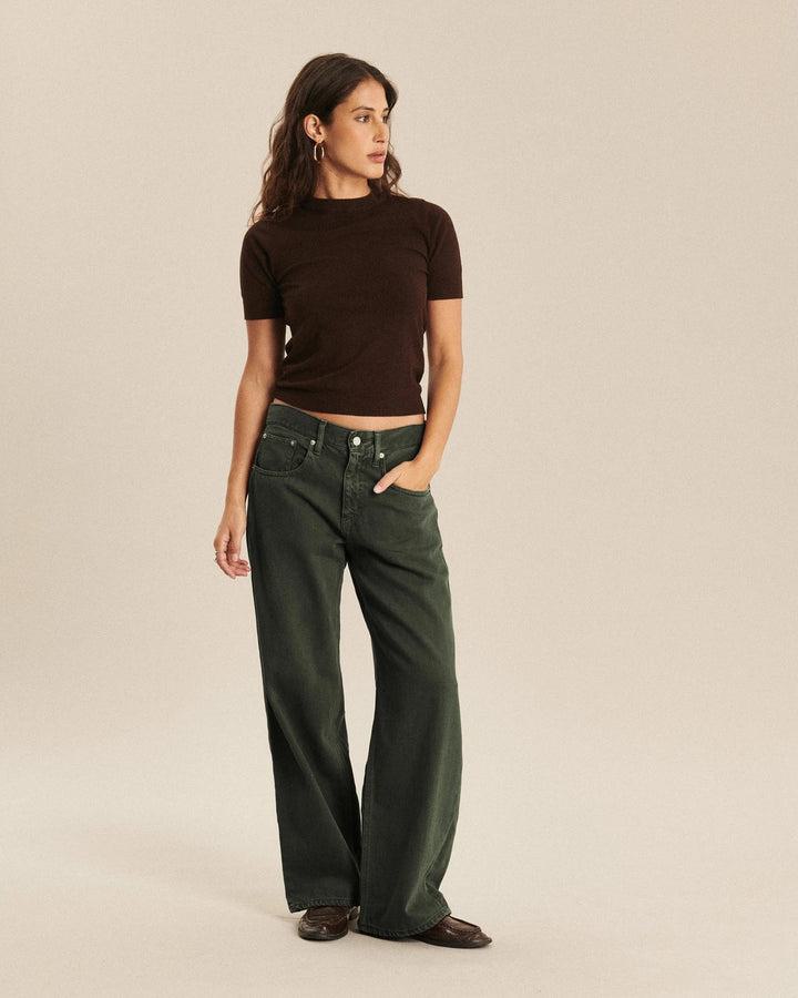 Jeans River Denim Dye Moss