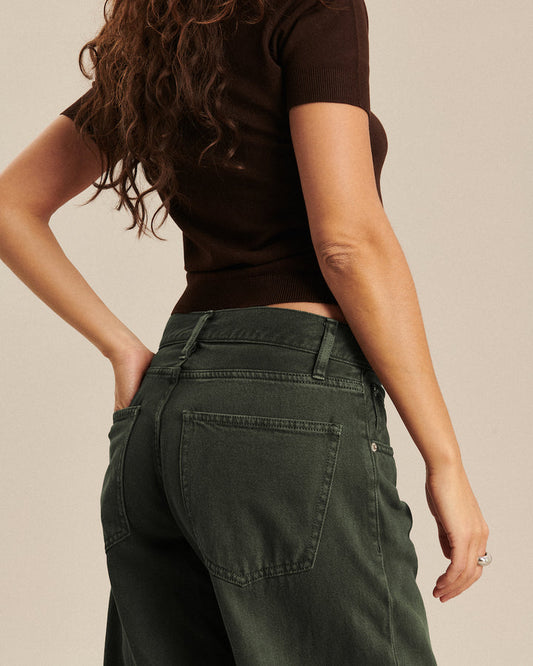 Jeans River Denim Dye Moss