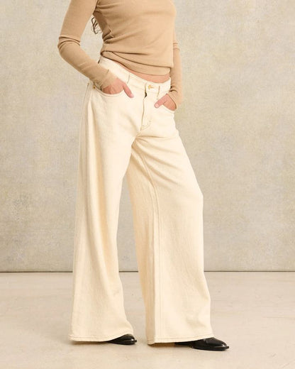 Jeans York Denim 3d Ecru