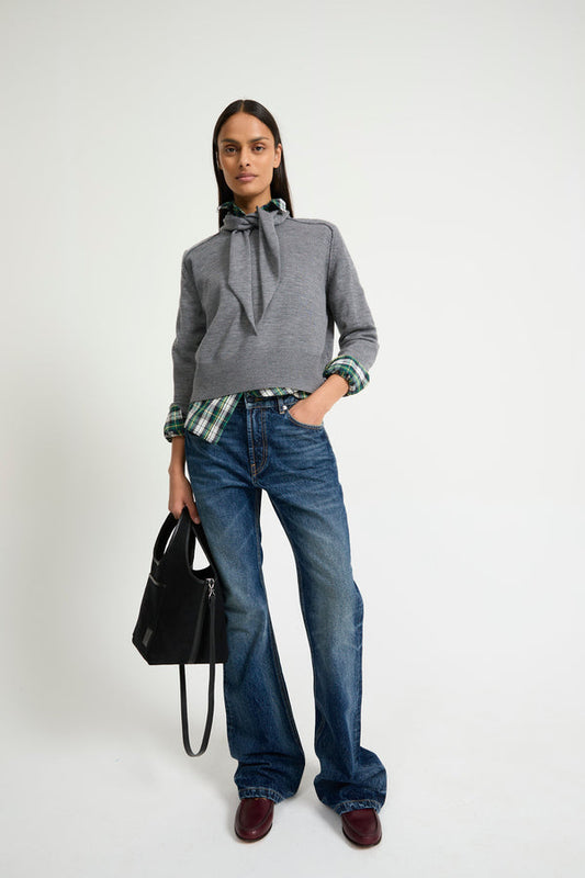 Pullover Cowboy Medium-Grey