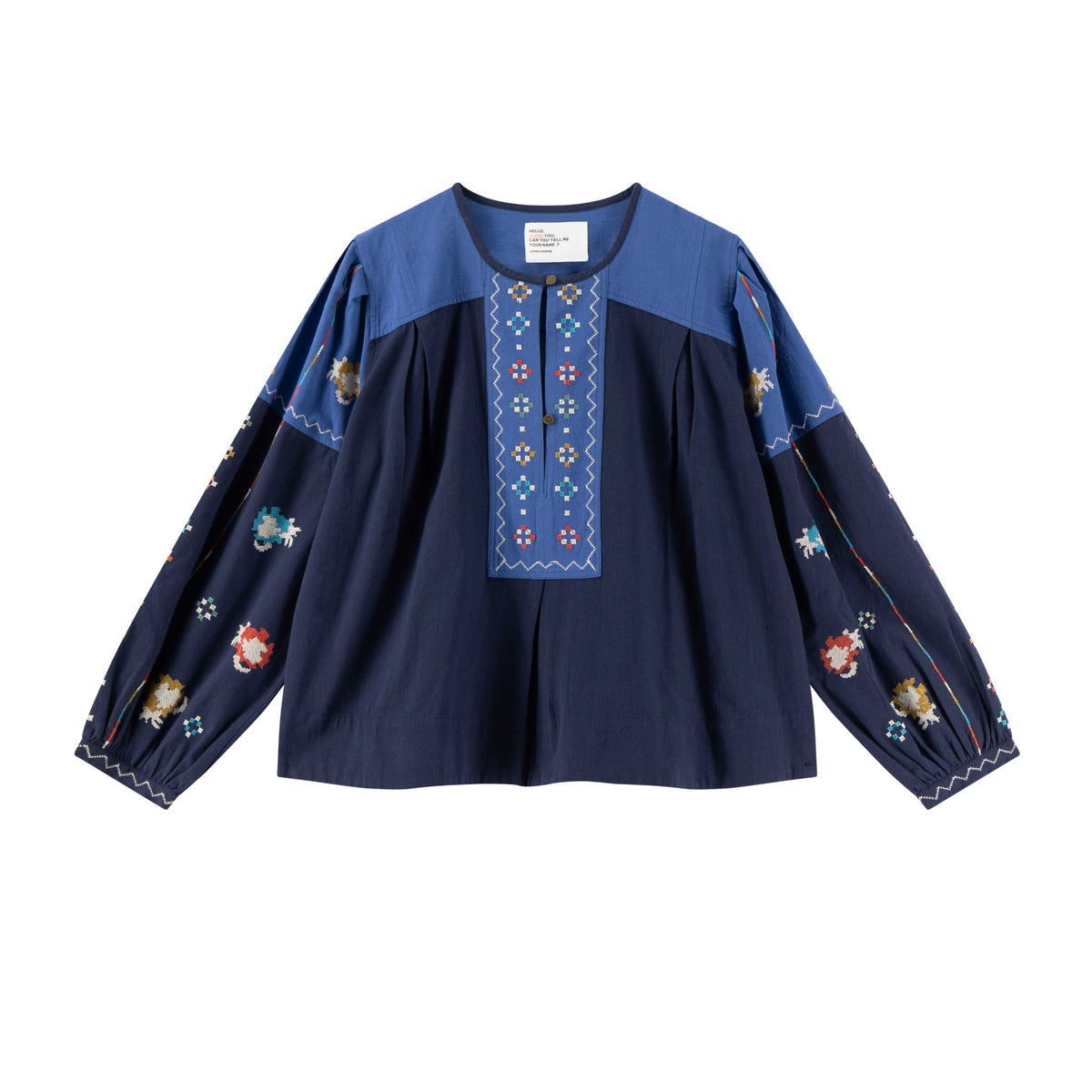 Blouse Chuki Tc139 Brd Blue