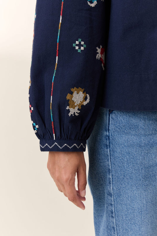 Blouse Chuki Tc139 Brd Blue