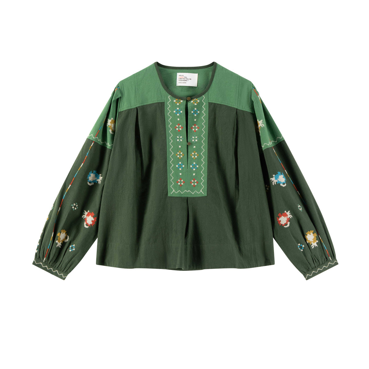 Blouse Chuki Tc139 Brd Green