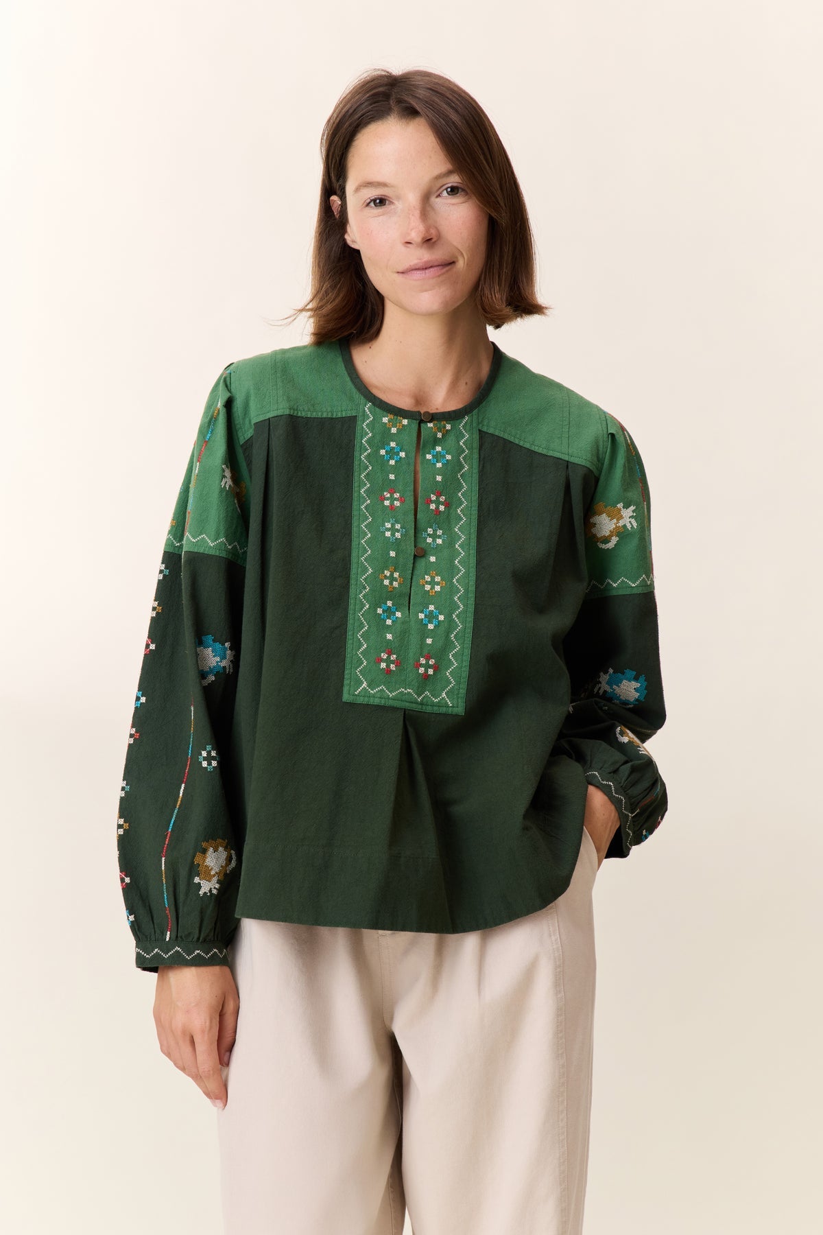 Blouse Chuki Tc139 Brd Green