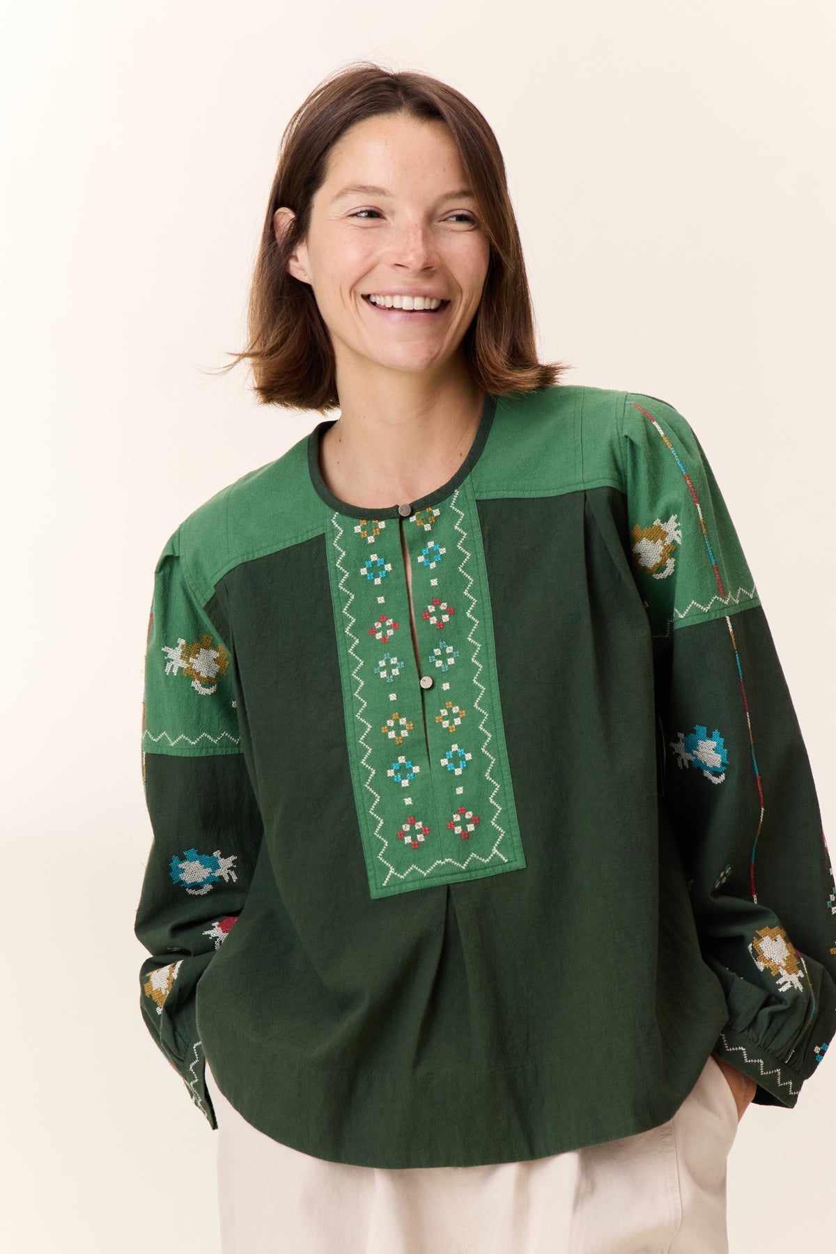 Blouse Chuki Tc139 Brd Green