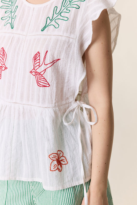 Blouse Conor Tc165 Brd White