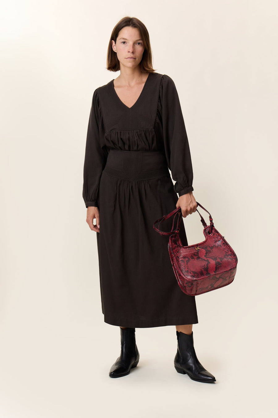 Skirt Jury Tc138 Cord Moka