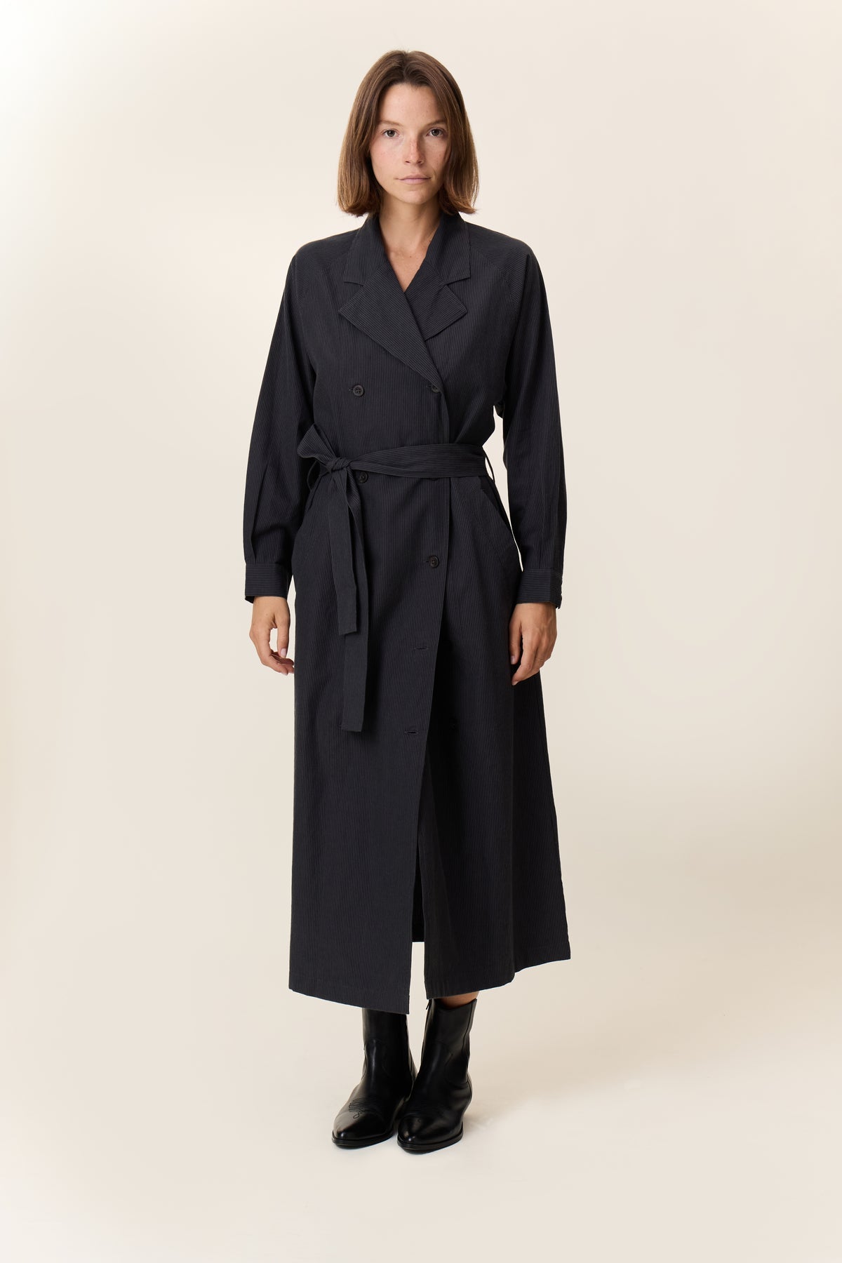 Coat Reda Tc312 Strp Black