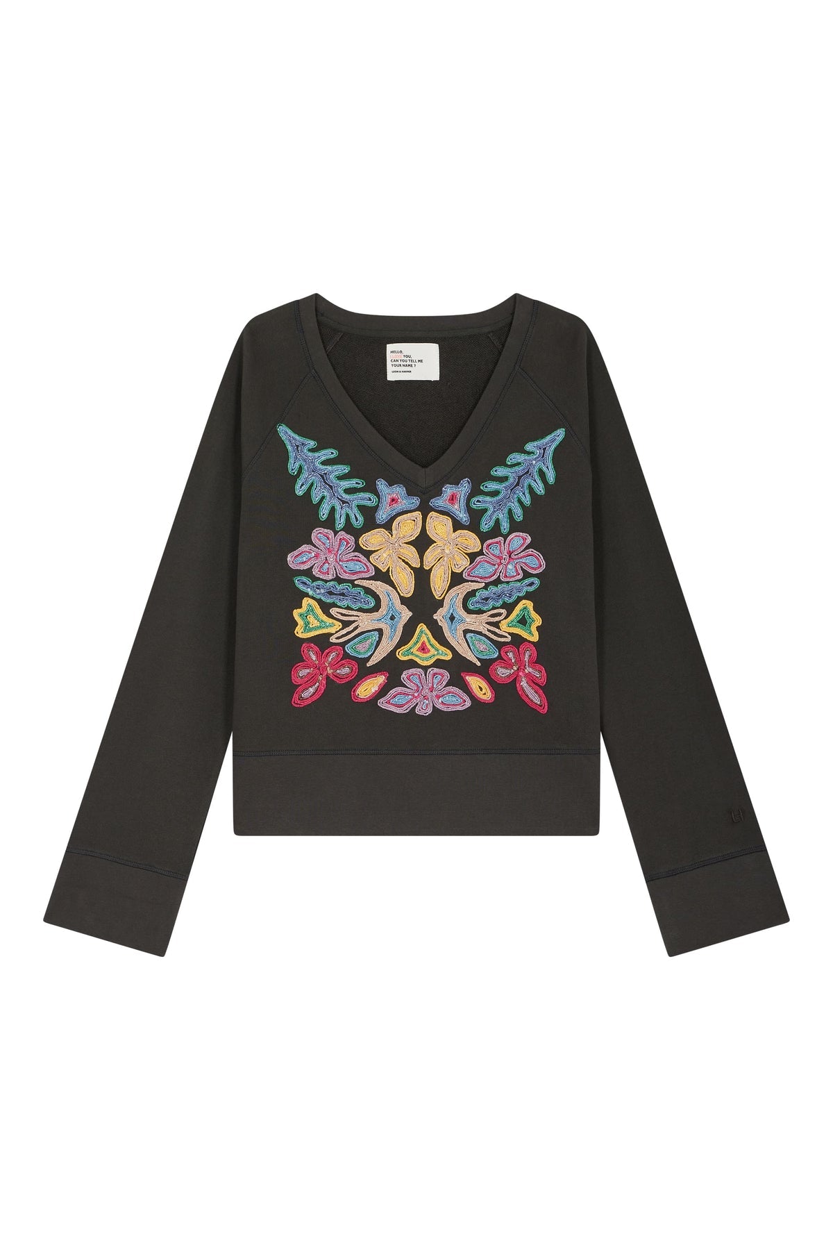 Sweatshirt Shavi Jc56 Dori Carbone