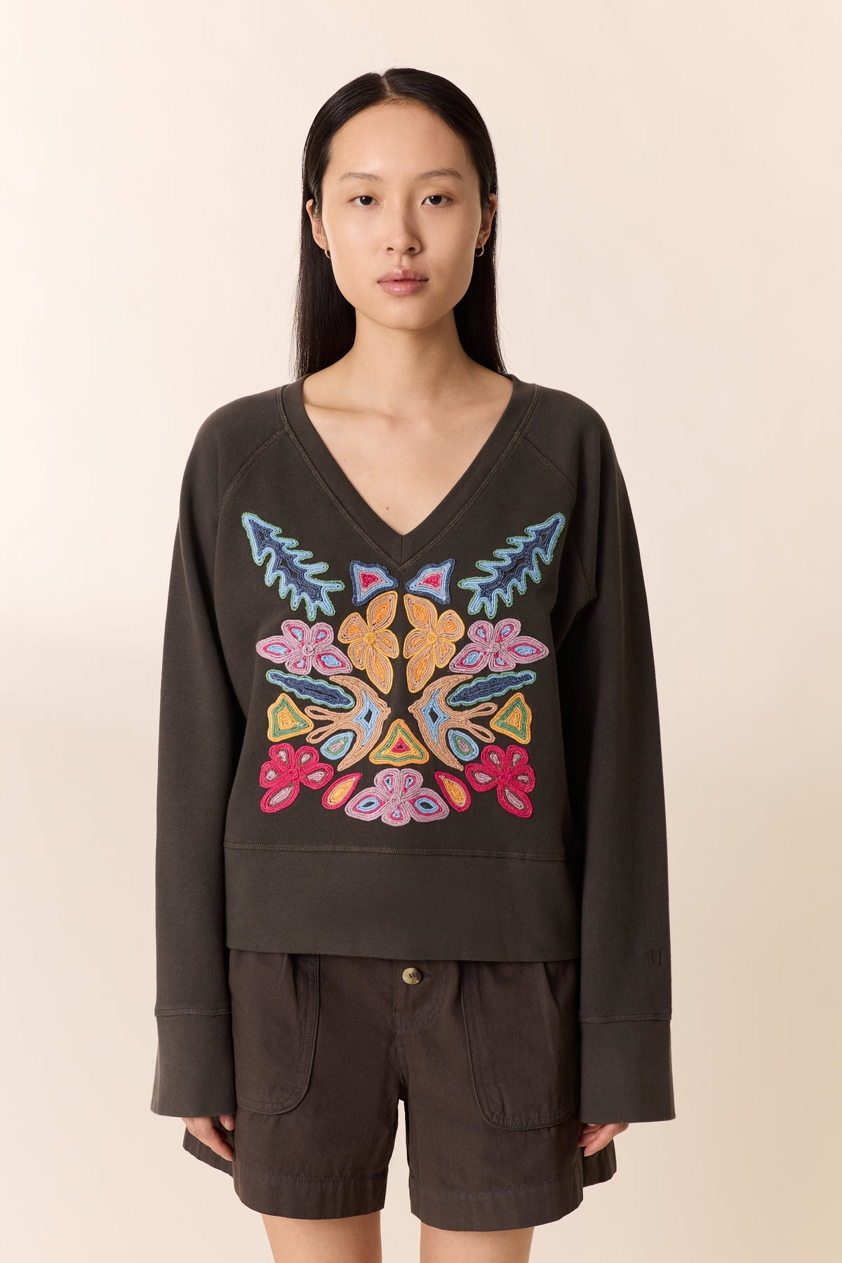 Sweatshirt Shavi Jc56 Dori Carbone