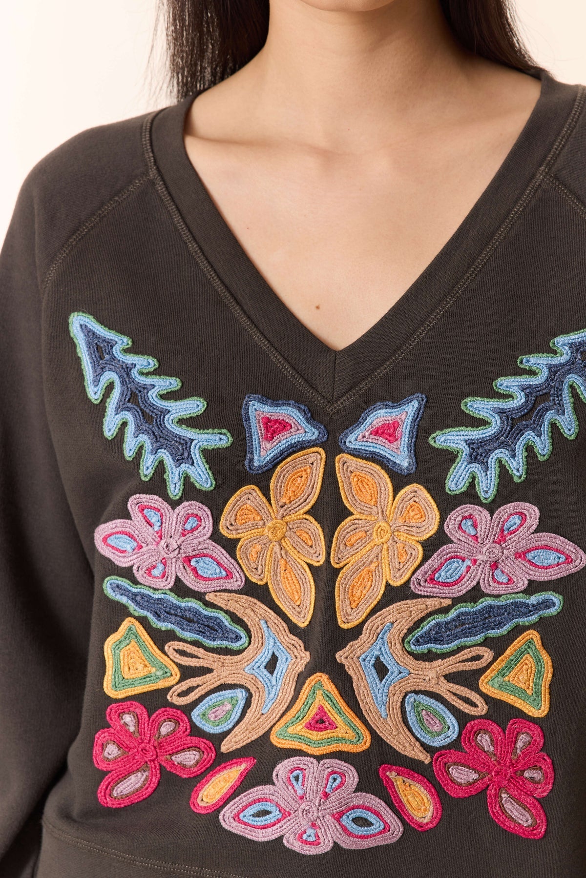 Sweatshirt Shavi Jc56 Dori Carbone