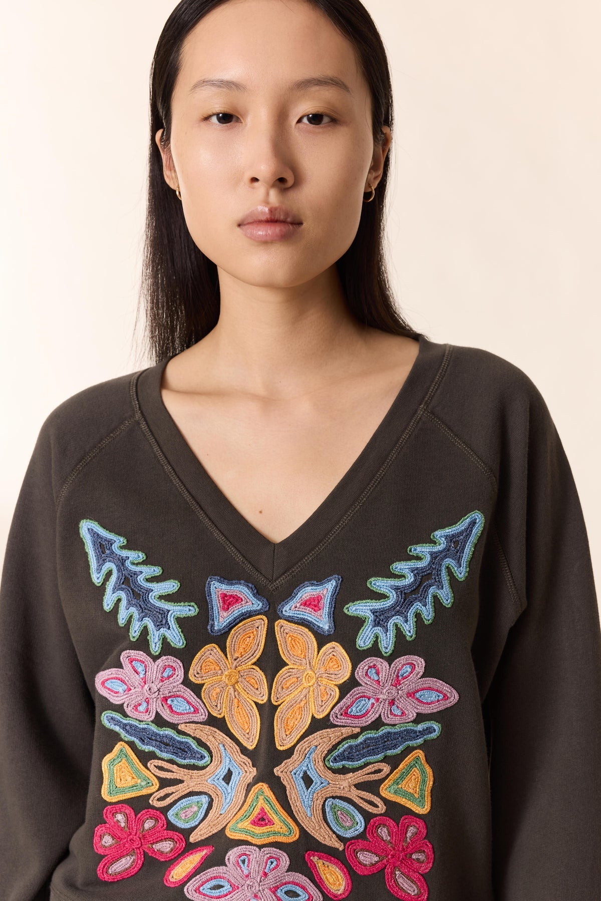 Sweatshirt Shavi Jc56 Dori Carbone