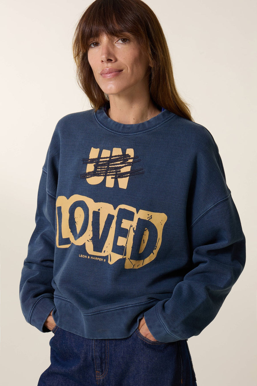 Sweatshirt Siena Siena Jc54 Un Indigo