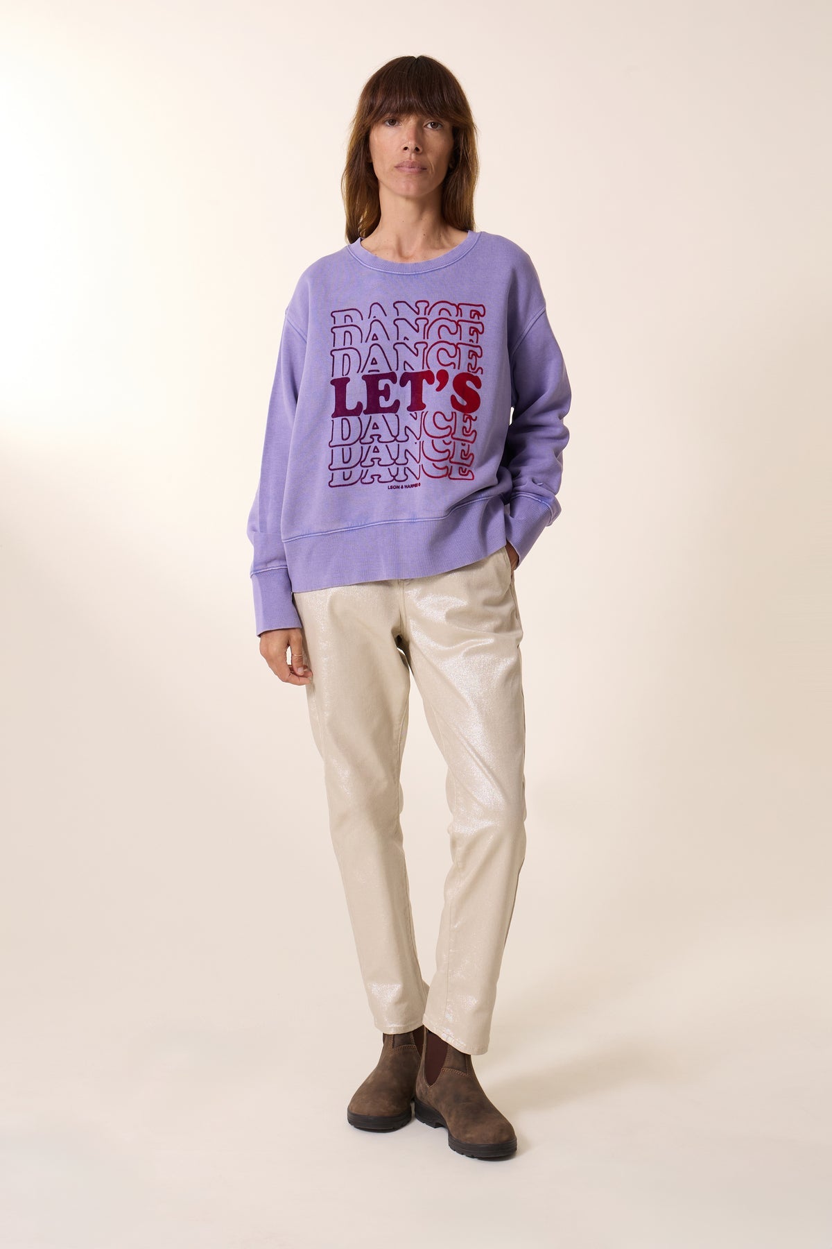 Sweatshirt Sorbe Sorbet Jc55 Lets Lilac