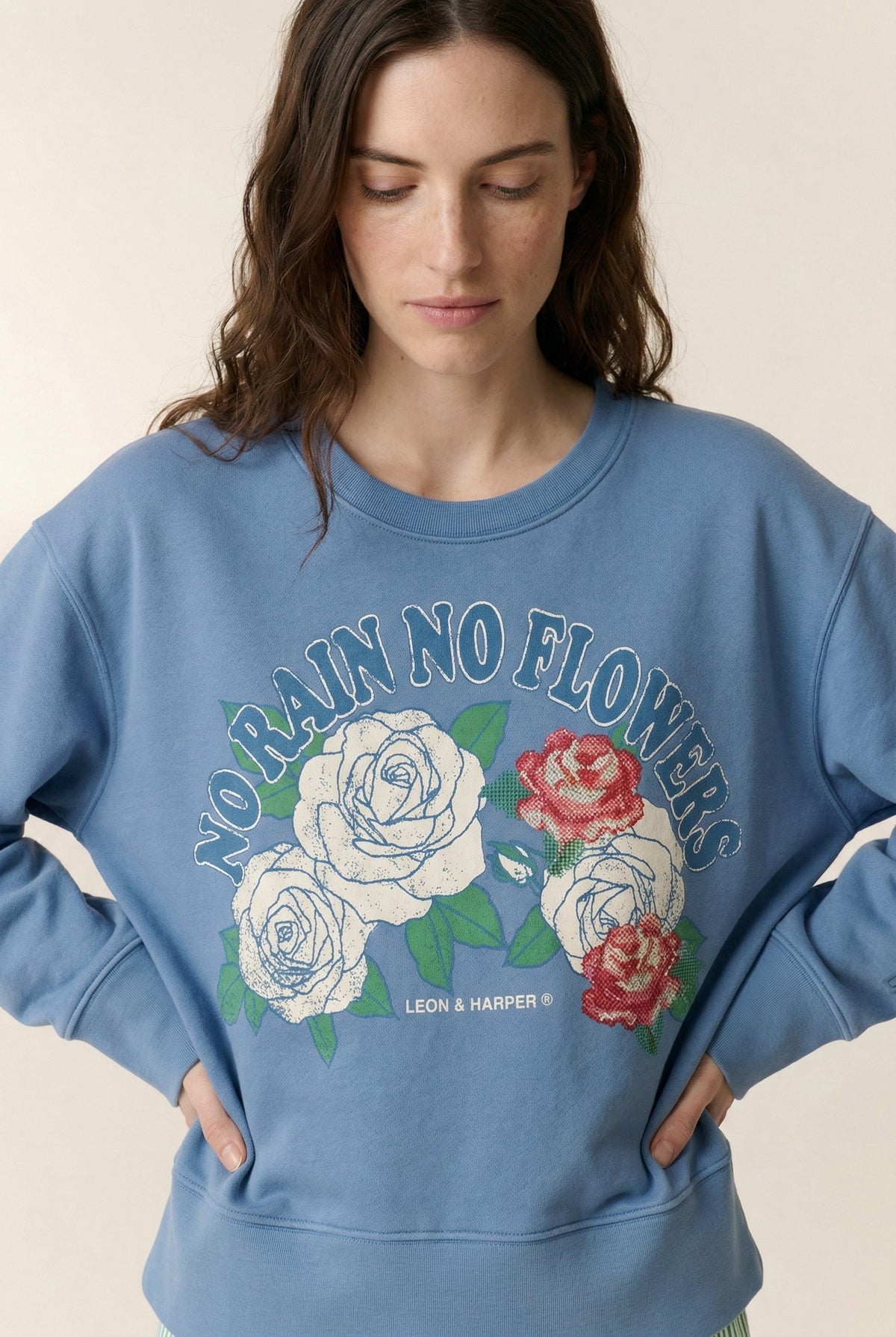 Sweatshirt Sorbet Jc56 Rain Sky