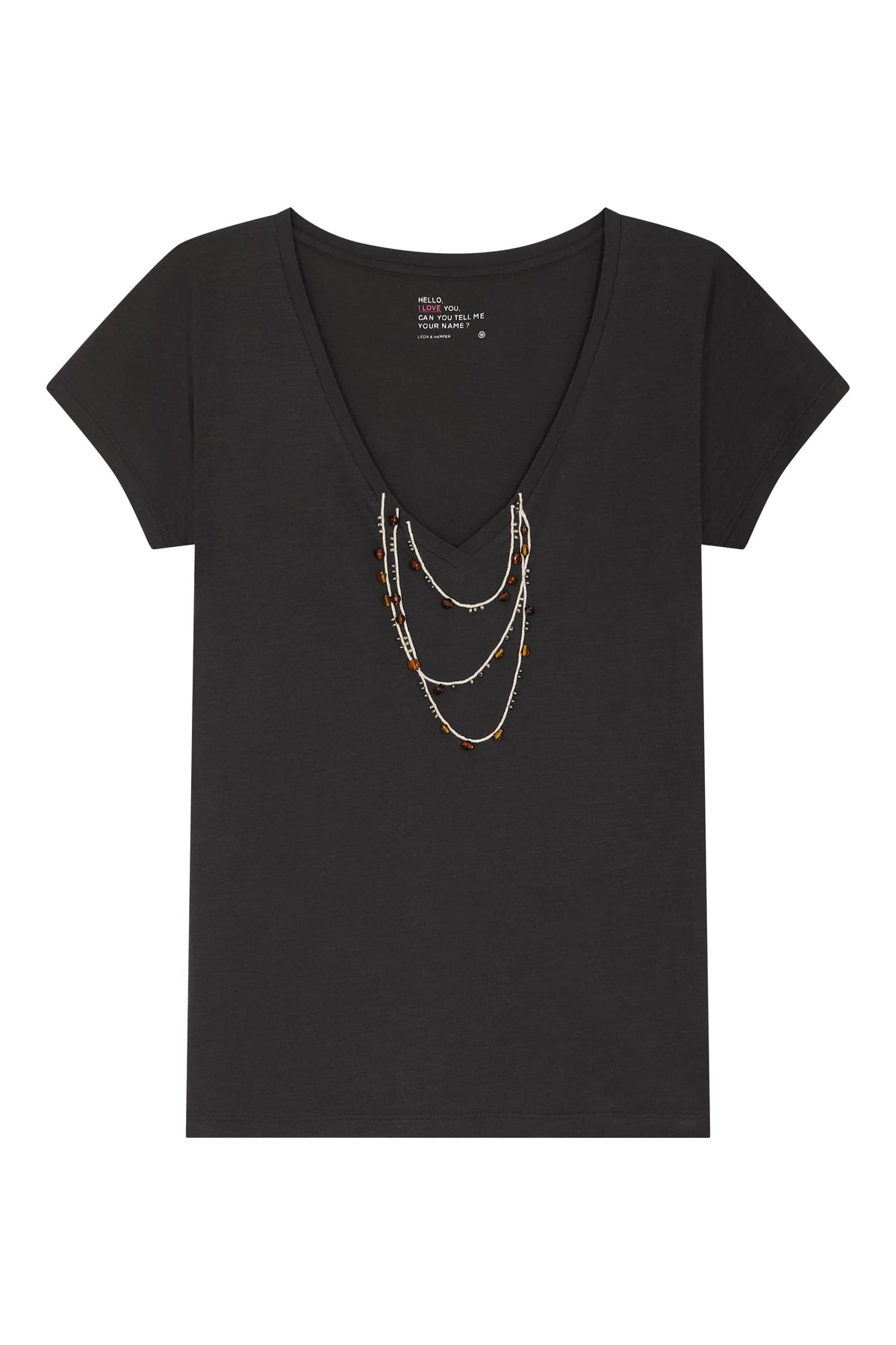Tshirt Tonton Jc03 Ambe Carbone